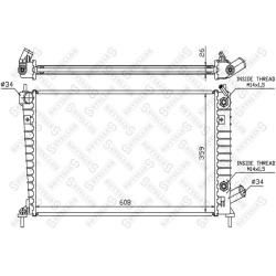 Aušinimo radiatorius
                                STELLOX                                                10-26663-SX, STE