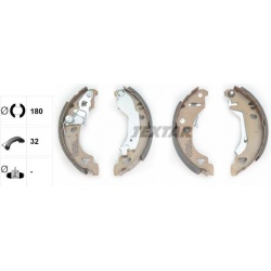 stabdžių trinkelių komplektas
                                TEXTAR                                                910492