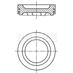 stūmoklis
MAHLE 034 57 02, MAHLE, 0345702, au