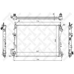 Aušinimo radiatorius
                                STELLOX                                                10-26002-SX, STE