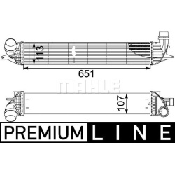 tarpinis suslėgto oro aušintuvas, kompresorius BEHR *** PREMIUM LINE ***
                                MAHLE             