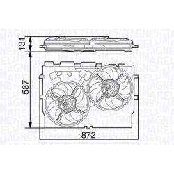 ventiliatorius, radiatoriaus
                                MAGNETI MARELLI                                                0