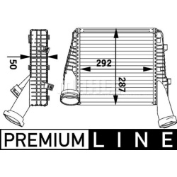 tarpinis suslėgto oro aušintuvas, kompresorius BEHR *** PREMIUM LINE ***
                                MAHLE             