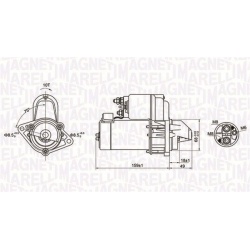 Starteris
                                MAGNETI MARELLI                                                063721257010, MAGNET