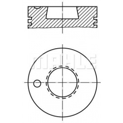 Stūmoklis
                                MAHLE                                                003 93 10, MAHLE, 0039310, au