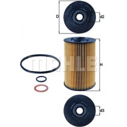 alyvos filtras
                                MAHLE                                                OX150D1, MAHLE, OX150D1, 