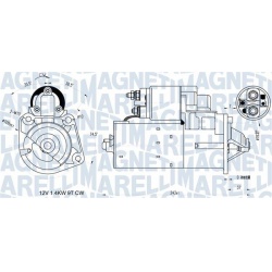 Starteris
                                MAGNETI MARELLI                                                063721398010, MAGNET