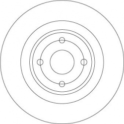 stabdžių diskas (1vnt)
                                TRW                                                DF6974, TRW, DF69