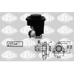 hidraulinis siurblys, vairo sistema
                                SASIC                                                7076