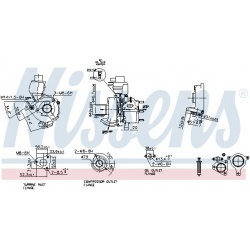 kompresorius, įkrovimo sistema ** FACTORY NEW **
NISSENS