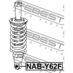 įvorė, amortizatorius
                                FEBEST                                NAB-Y62F, Nenurodytas gamintoja