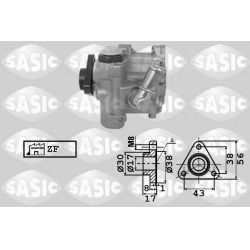 hidraulinis siurblys, vairo sistema
                                SASIC                                                7076
