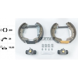 stabdžių trinkelių komplektas Shoe Kit Pro
                                TEXTAR                                         