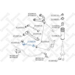 pakabos svirtis
                                STELLOX                                                57-51070-SX, STELLOX, 
