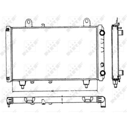 Aušinimo radiatorius
                                NRF                                                58749, NRF, 58749, a