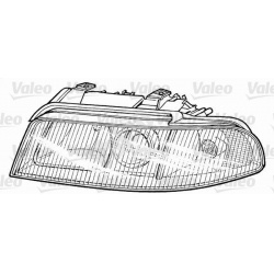 Žibintas priekinis
                                VALEO                                                087497, VALEO, 08749