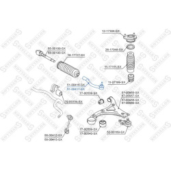 vairo traukės antgalis
                                STELLOX                                                51-00417-SX, S