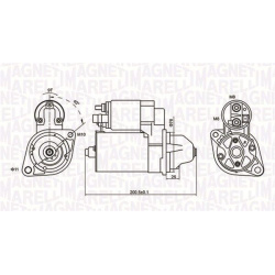 Starteris
                                MAGNETI MARELLI                                                063721412010, MAGNET