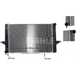 Aušinimo radiatorius
                                MAHLE                                                CR 164 000S, MAHLE