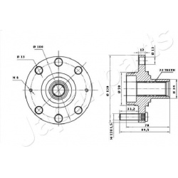 rato stebulė
                                JAPANPARTS                                KK-10018, JAPANPARTS, KK-10018, auto 