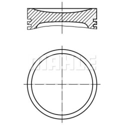 stūmoklis
                                MAHLE                                                021 97 00, MAHLE, 0219700, au