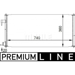 kondensatorius, oro kondicionierius BEHR *** PREMIUM LINE ***
MAHLE