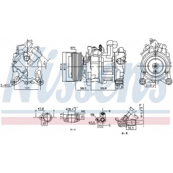 NISSENS 890746, NISSENS, 890746, auto detalė