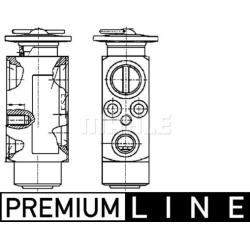 išsiplėtimo vožtuvas, oro kondicionavimas BEHR *** PREMIUM LINE ***
                                MAHLE                 