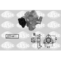 hidraulinis siurblys, vairo sistema
                                SASIC                                                7076