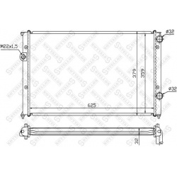 Aušinimo radiatorius
                                STELLOX                                                10-25009-SX, STE