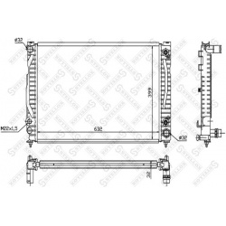 Aušinimo radiatorius
                                STELLOX                                                10-25545-SX, STE