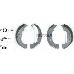 stabdžių trinkelių komplektas
                                TEXTAR                                                910531