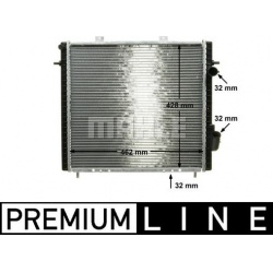 Aušinimo radiatorius
                                MAHLE                                CR 148 000P, MAHLE, CR148000P, aut