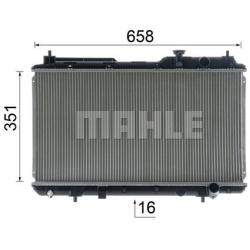 Aušinimo radiatorius
                                MAHLE                                CR 1457 000S, MAHLE, CR1457000S, a