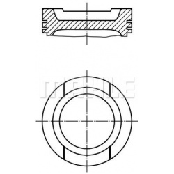stūmoklis
                                MAHLE                                                030 92 01, MAHLE, 0309201, au