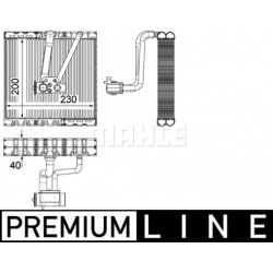 garintuvas, oro kondicionierius BEHR *** PREMIUM LINE ***
                                MAHLE                              