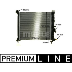 Aušinimo radiatorius
                                MAHLE                                                CR 1189 000P, MAHL