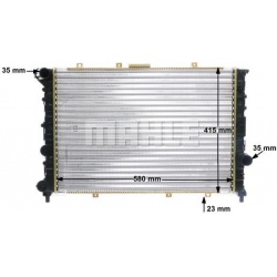 Aušinimo radiatorius
                                MAHLE                                CR 520 000S, MAHLE, CR520000S, aut