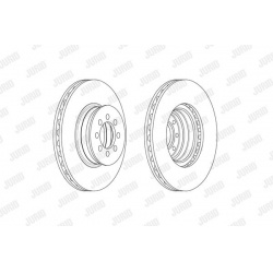 stabdžių diskas (1vnt)
                                JURID                                                569232J, JURID,