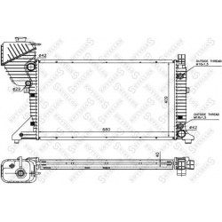 Aušinimo radiatorius
                                STELLOX                                                10-25880-SX, STE