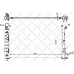 Aušinimo radiatorius
                                STELLOX                                                10-25932-SX, STE