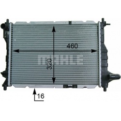 Aušinimo radiatorius
                                MAHLE                                                CR 944 000S, MAHLE