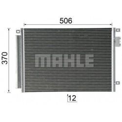 kondensatorius, oro kondicionierius BEHR *** PREMIUM LINE ***
                                MAHLE                          