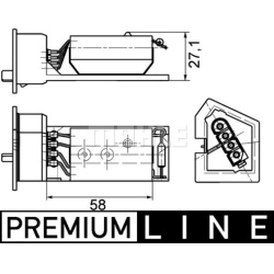 varža, vidaus pūtiklis BEHR *** PREMIUM LINE ***
MAHLE