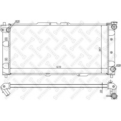 Aušinimo radiatorius
                                STELLOX                                                10-25216-SX, STE