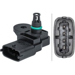 jutiklis, kompresoriaus slėgis
                                HELLA                                6PP 009 403-331, Nenurod