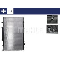 Aušinimo radiatorius
                                MAHLE                                                CR 503 000S, MAHLE