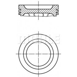 stūmoklis
                                MAHLE                                037 35 00, MAHLE, 0373500, auto detalė