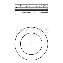stūmoklis
                                MAHLE                                                037 67 11, MAHLE, 0376711, au