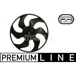 ventiliatorius, radiatoriaus BEHR *** PREMIUM LINE ***
                                MAHLE                                 
